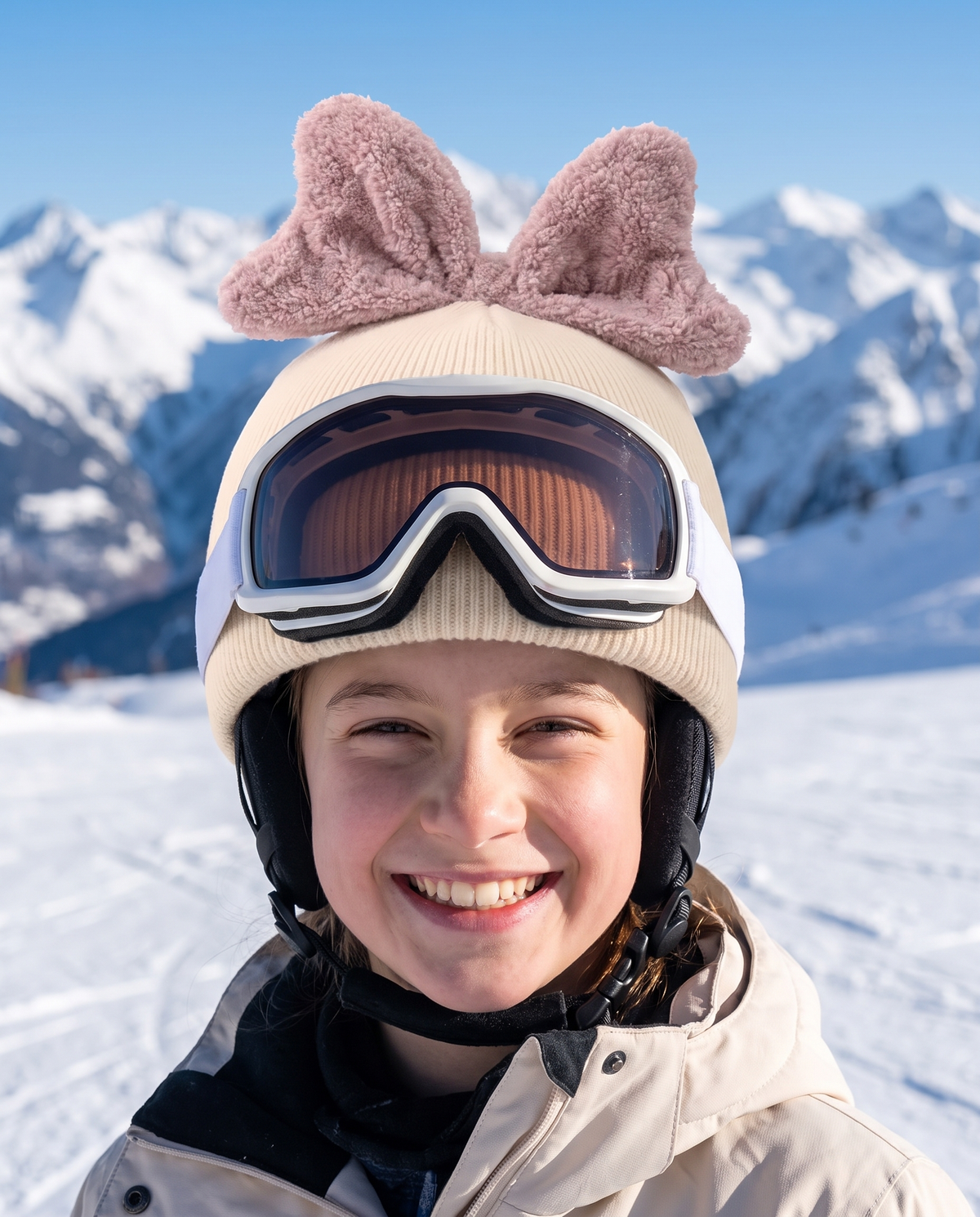 LC Prime Cartoon Helmet Cover — Ski & Snowboard