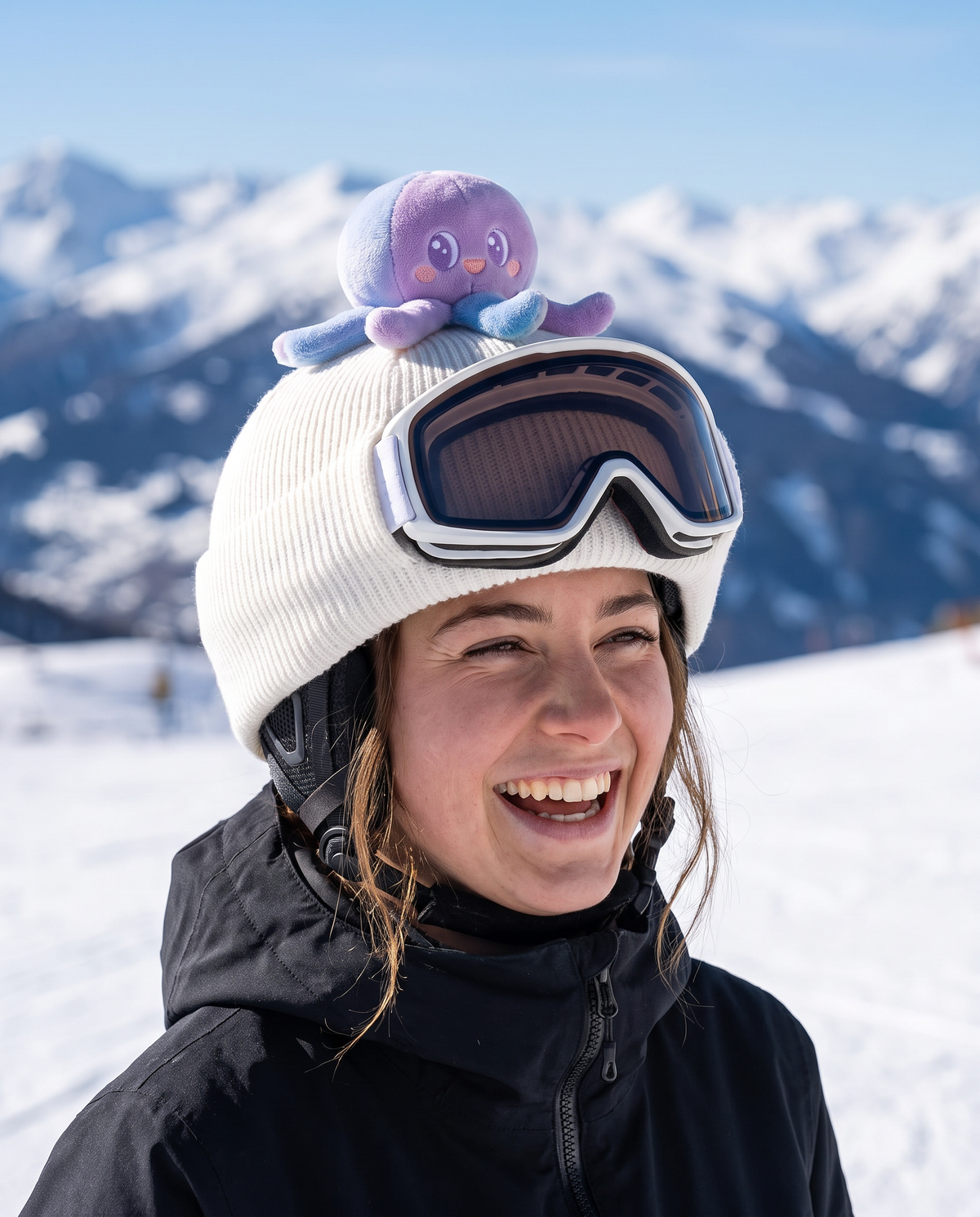 LC Prime Cartoon Helmet Cover — Ski & Snowboard