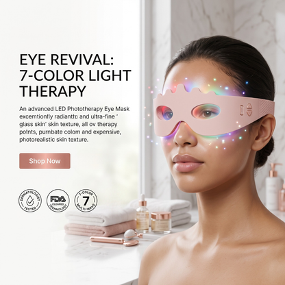 LC Prime InfraGlow™ — Red Light Therapy Eye Mask