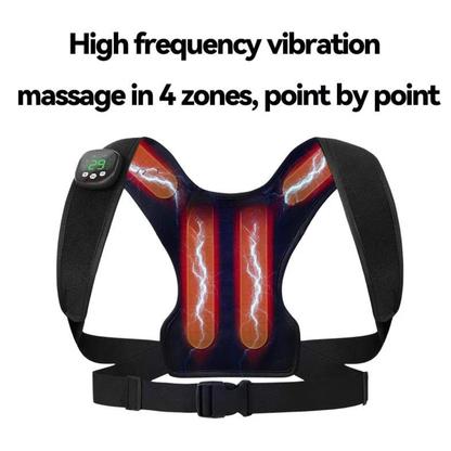 AlignPulse™ Smart Posture Band | 4-Zone Back Massage | LC Prime