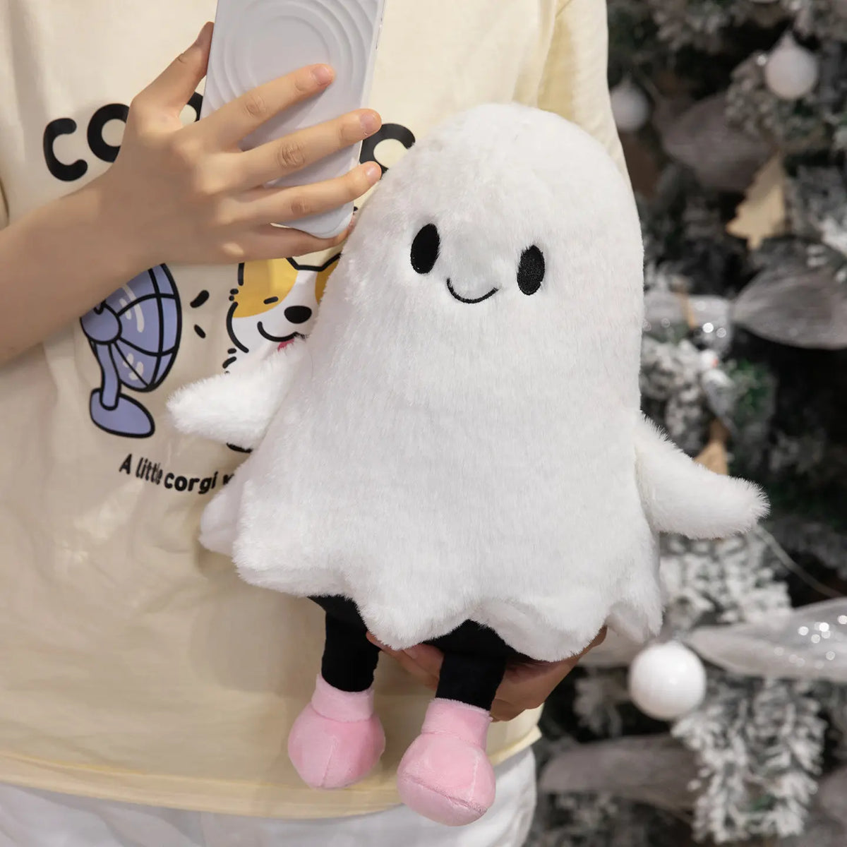 SpookyCuddle Cozy Halloween Plush Pillow