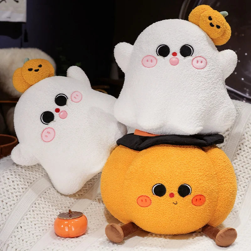 SpookyCuddle Cozy Halloween Plush Pillow