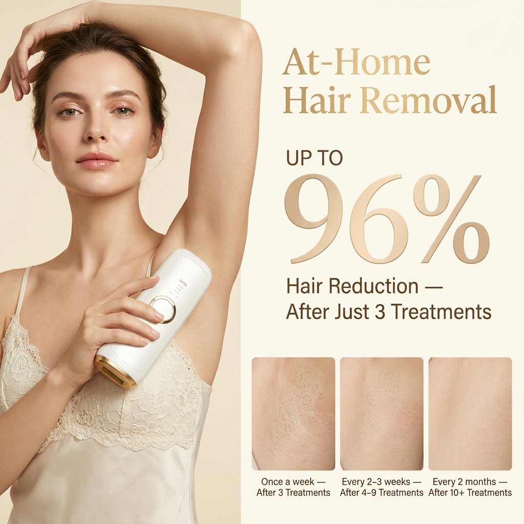 LC Prime SilkPulse™ Pro — Ice-Cooling IPL Hair Removal | Ships From USA