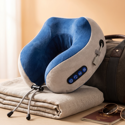 NeckCloud Pro — Heated Massage Travel Pillow