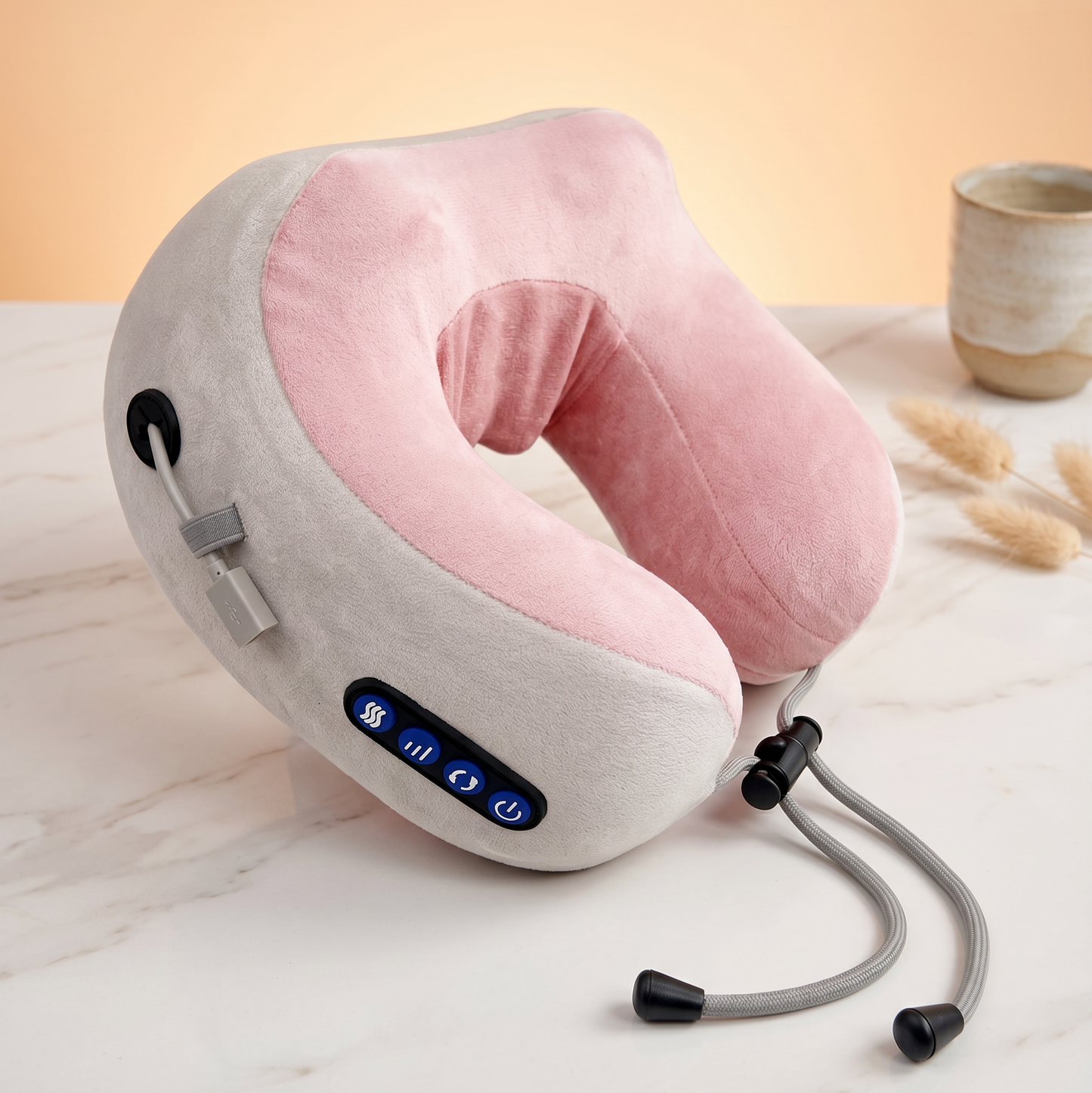 NeckCloud Pro — Heated Massage Travel Pillow