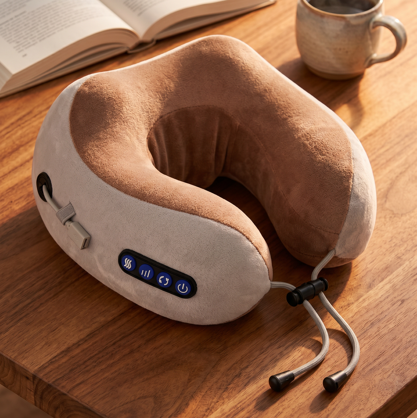NeckCloud Pro — Heated Massage Travel Pillow