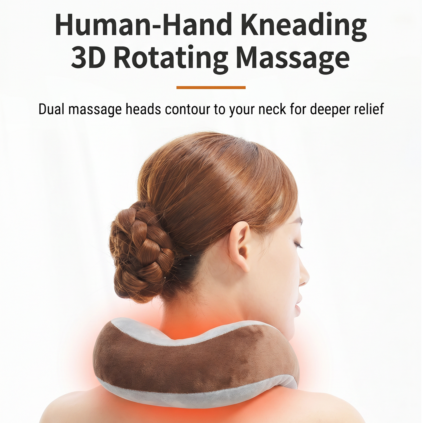 NeckCloud Pro — Heated Massage Travel Pillow
