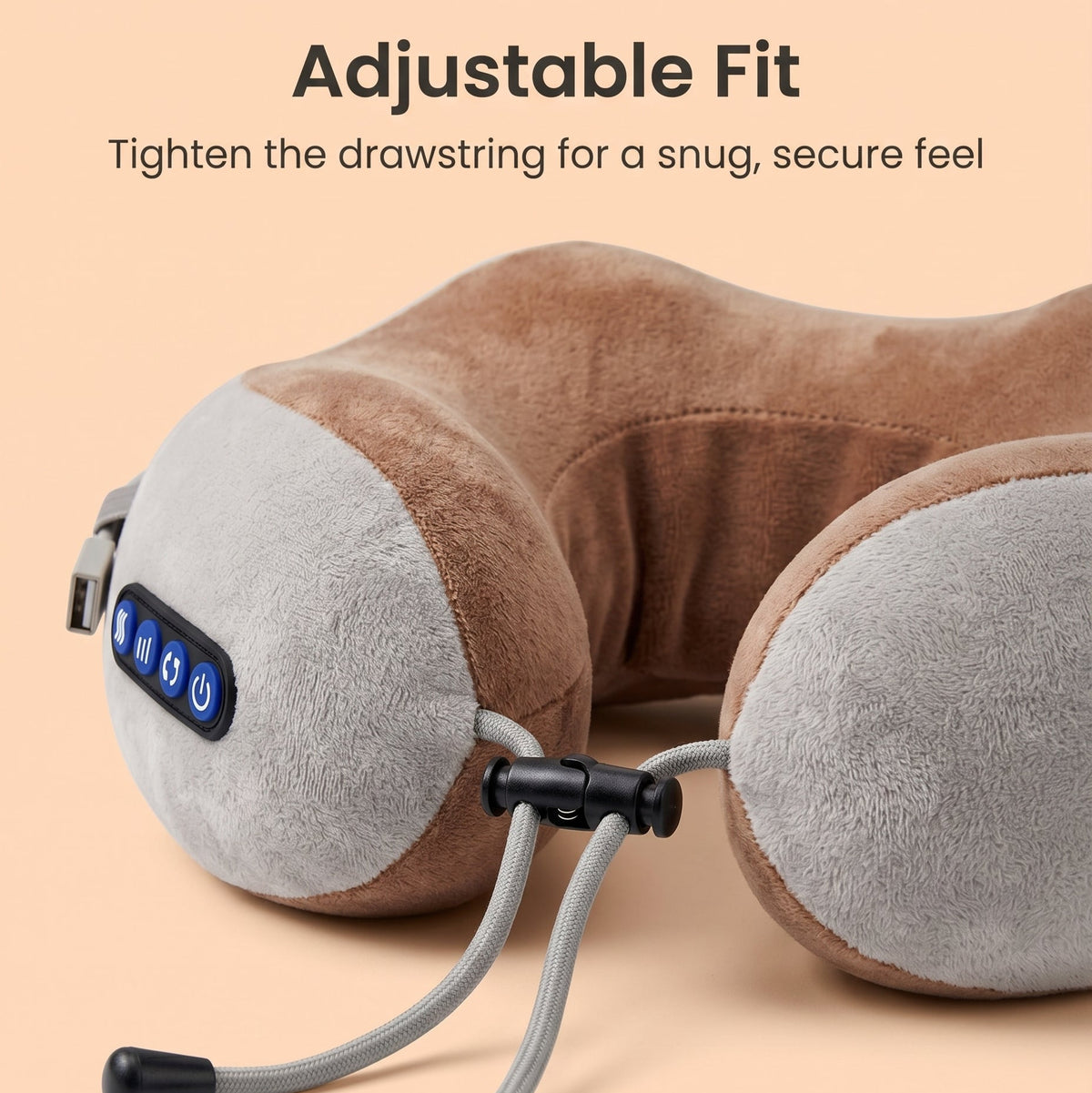 NeckCloud Pro — Heated Massage Travel Pillow