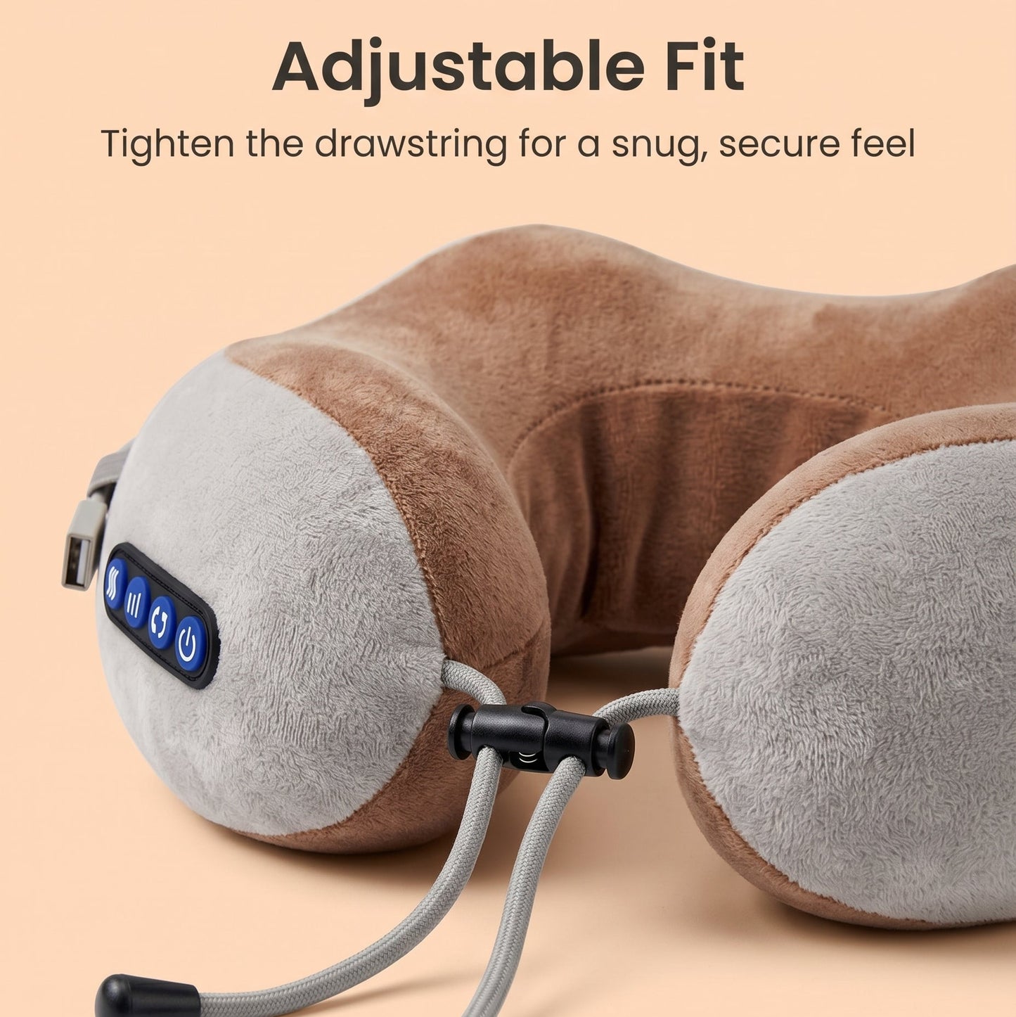 NeckCloud Pro — Heated Massage Travel Pillow