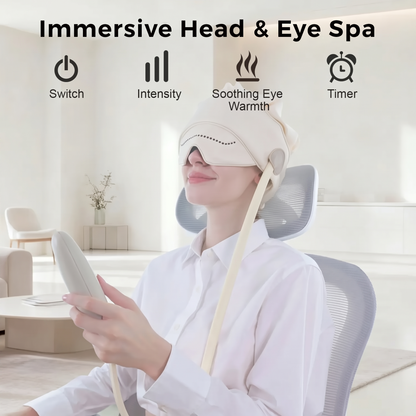 HaloRest™ Heated Head & Eye Massager