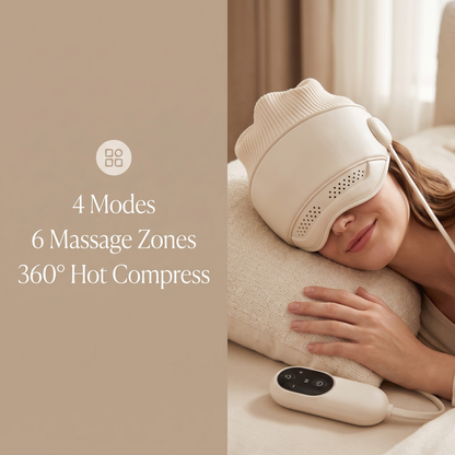 HaloRest™ Heated Head & Eye Massager