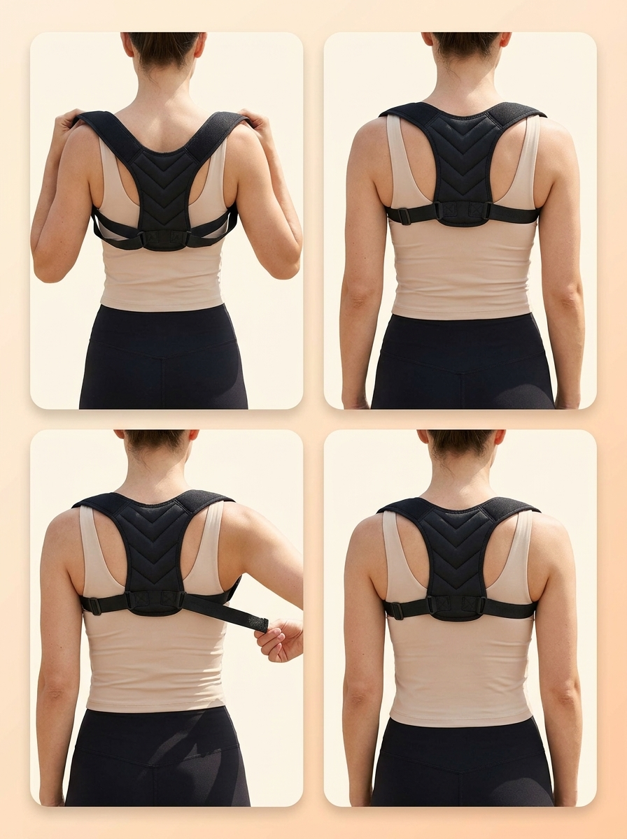 PostureFlex Shoulder Support Correction