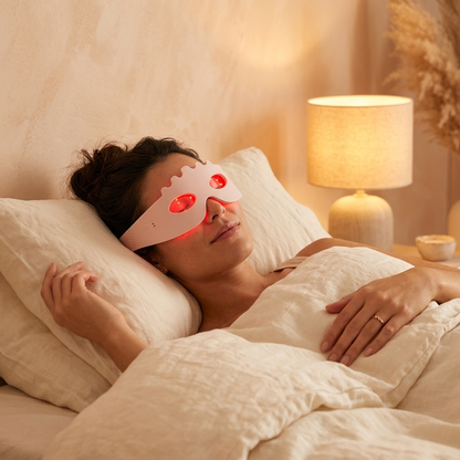 LC Prime InfraGlow™ — Red Light Therapy Eye Mask