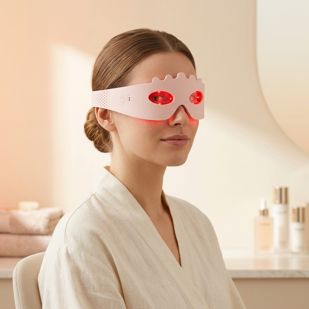 LC Prime InfraGlow™ — Red Light Therapy Eye Mask