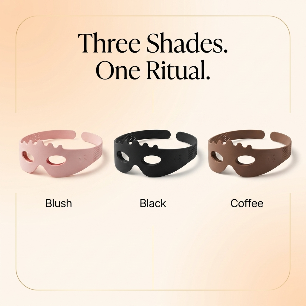 LC Prime InfraGlow™ — Red Light Therapy Eye Mask