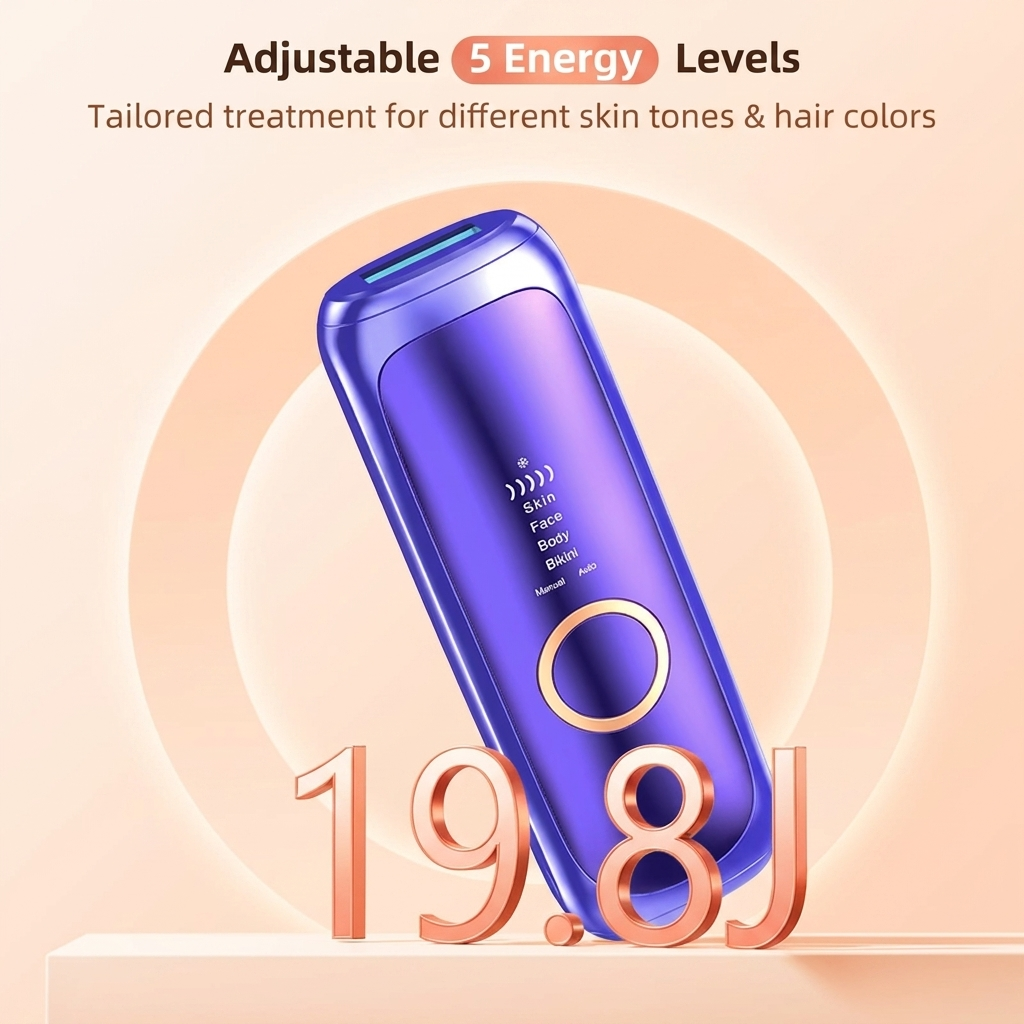 SilkPulse™ Pro — Ice-Cooling IPL Hair Removal