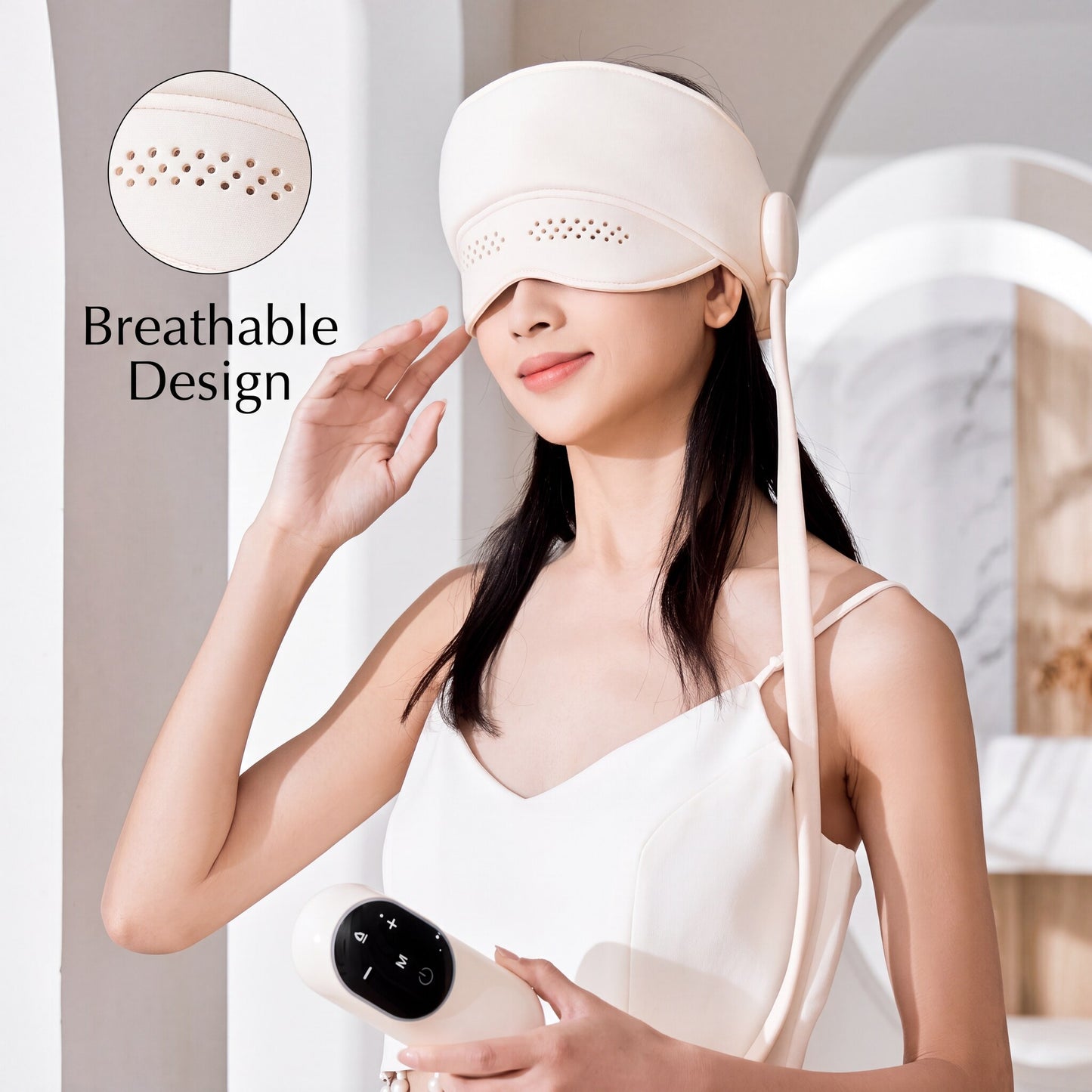 HaloRest™ Heated Head & Eye Massager